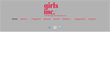 Tablet Screenshot of girlsincdc.org